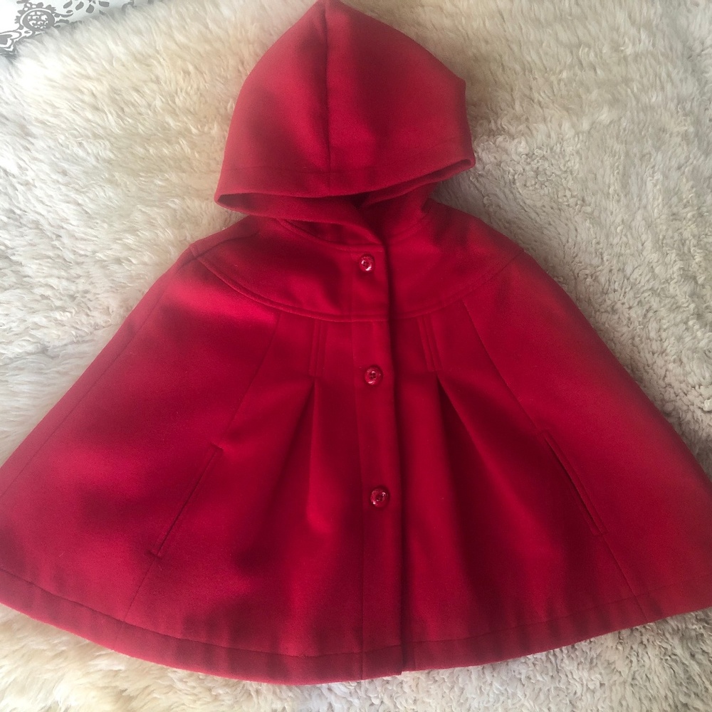 Gymboree Red Dress Capelet